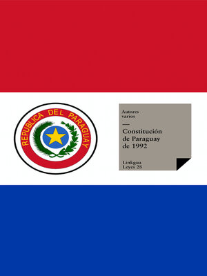 cover image of Constitución de Paraguay de 1992